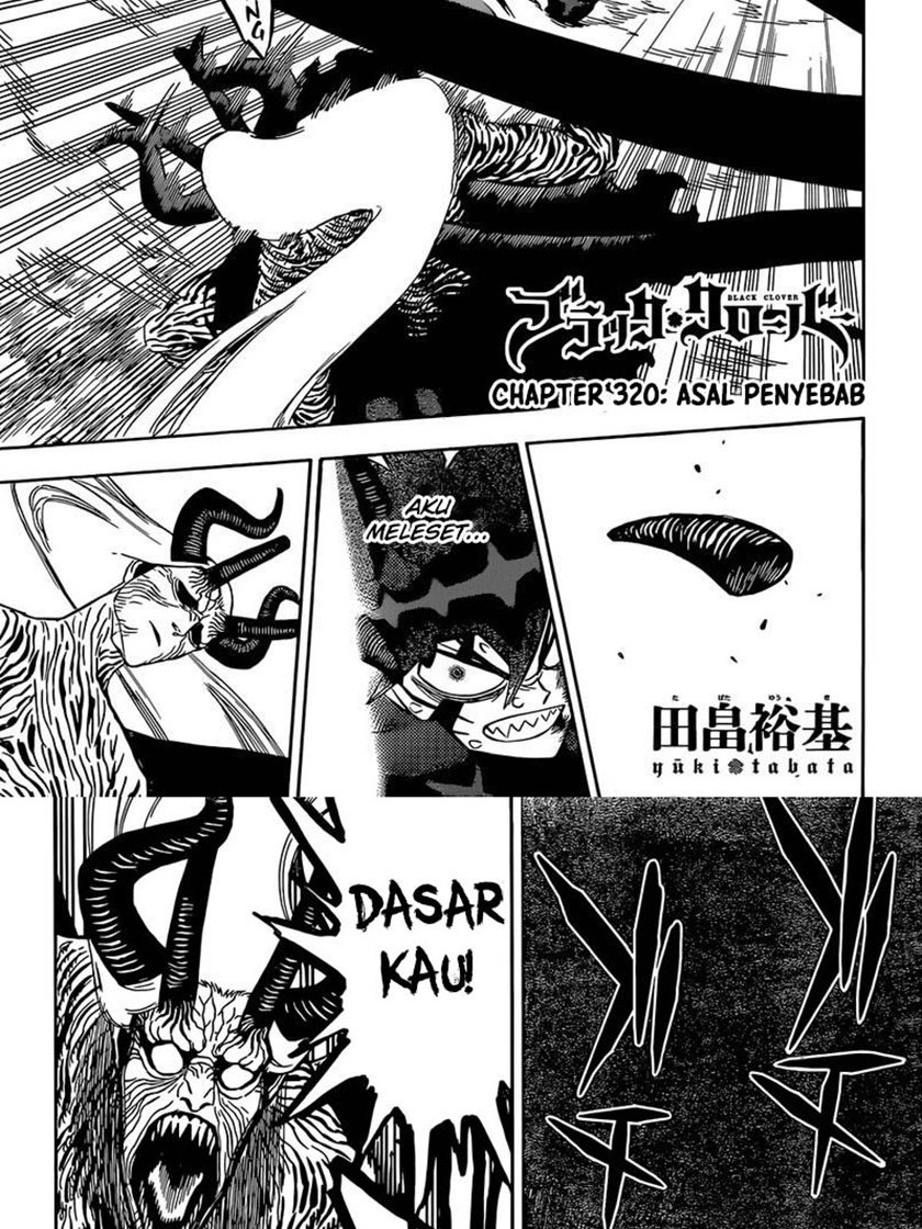 Manga Black Clover Chapter 320 gambar nomor 2