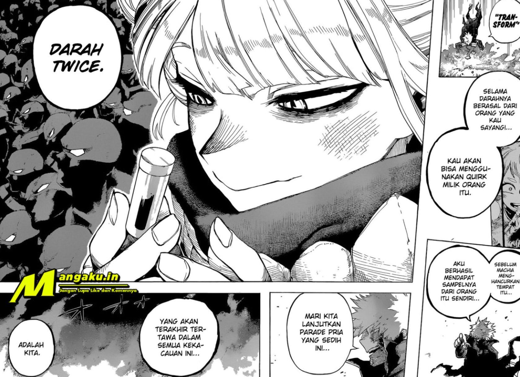 Boku no Hero Academia Chapter 341 Gambar 12