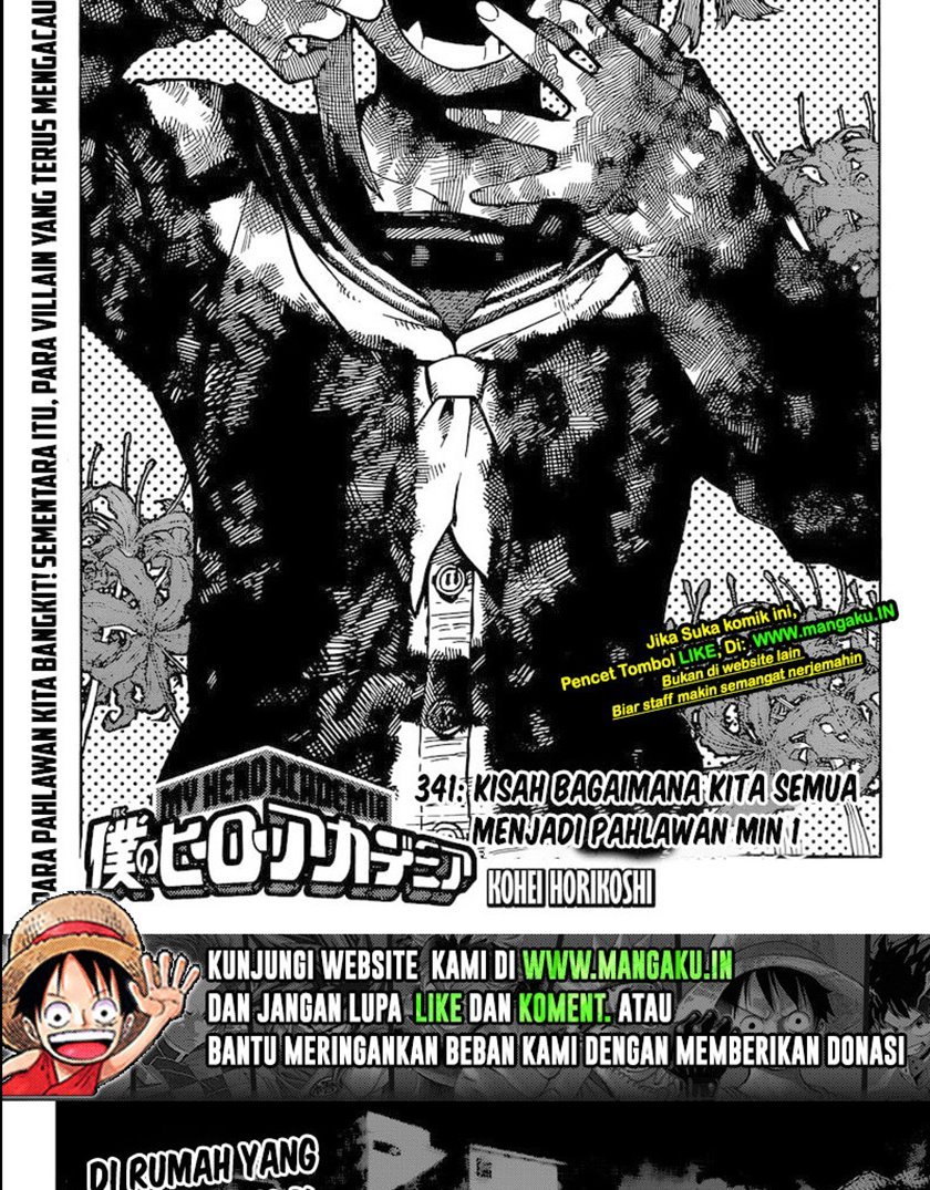 Manga Boku no Hero Academia Chapter 341 gambar nomor 2