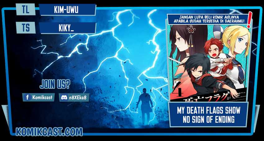 Komik My Death Flags Show No Sign of Ending Chapter 37 gambar nomor 1