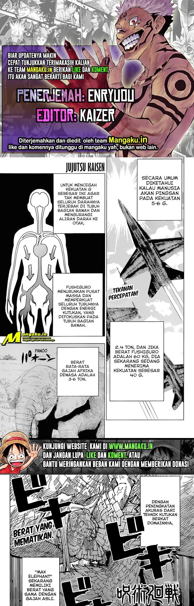 Komik Jujutsu Kaisen Chapter 172 gambar nomor 1