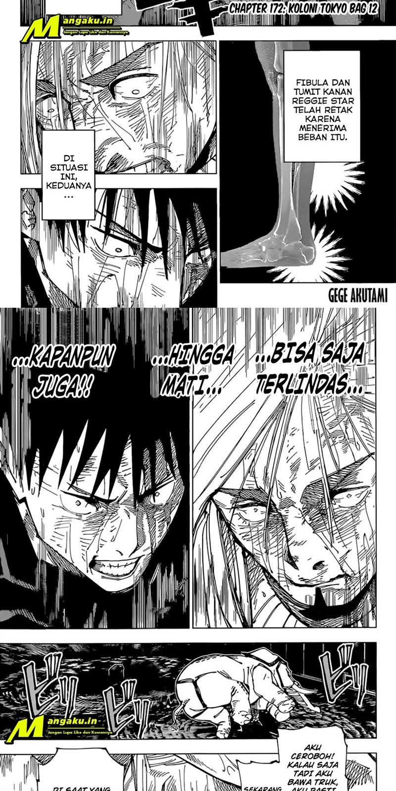 Manga Jujutsu Kaisen Chapter 172 gambar nomor 2