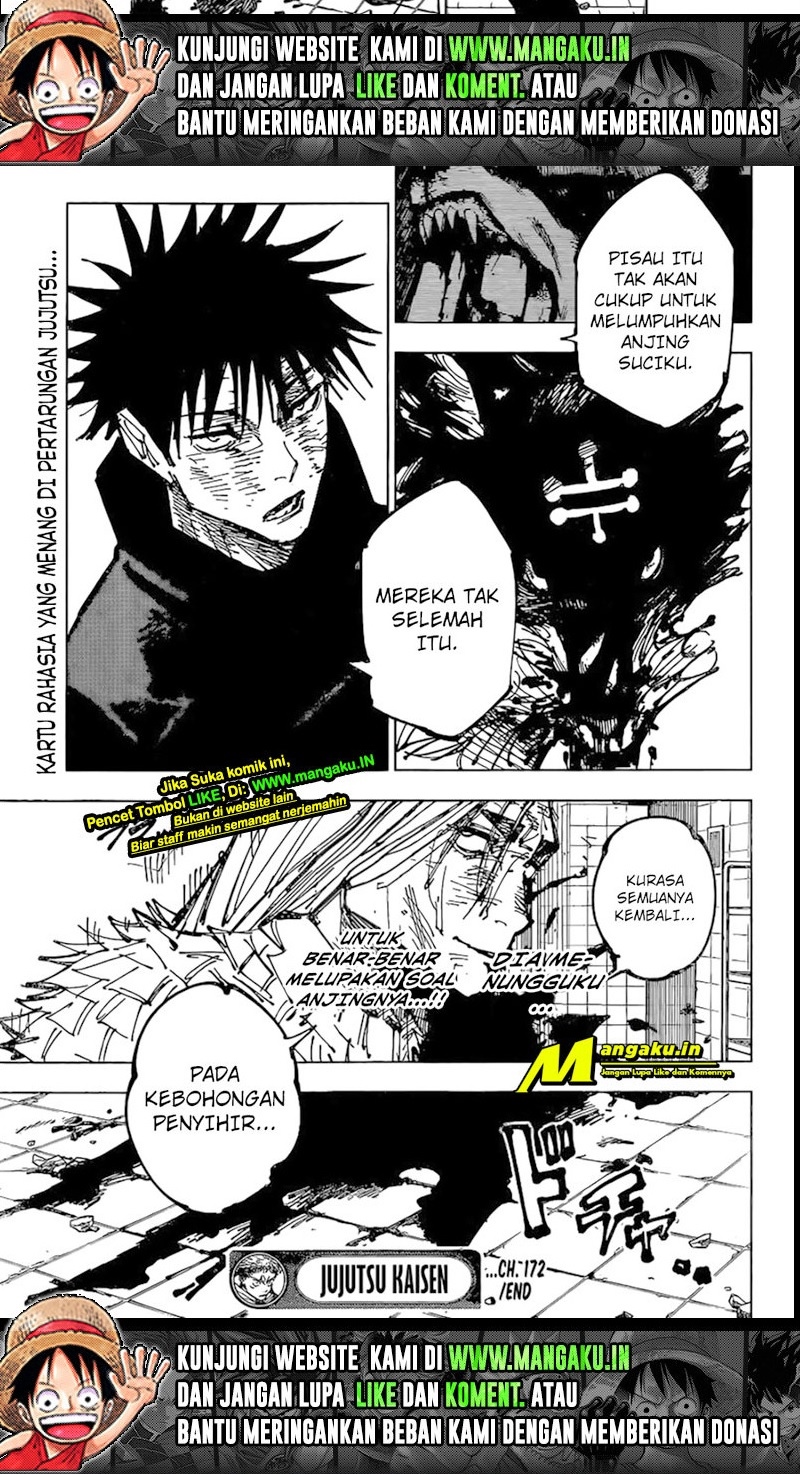 Jujutsu Kaisen Chapter 172 Gambar 12