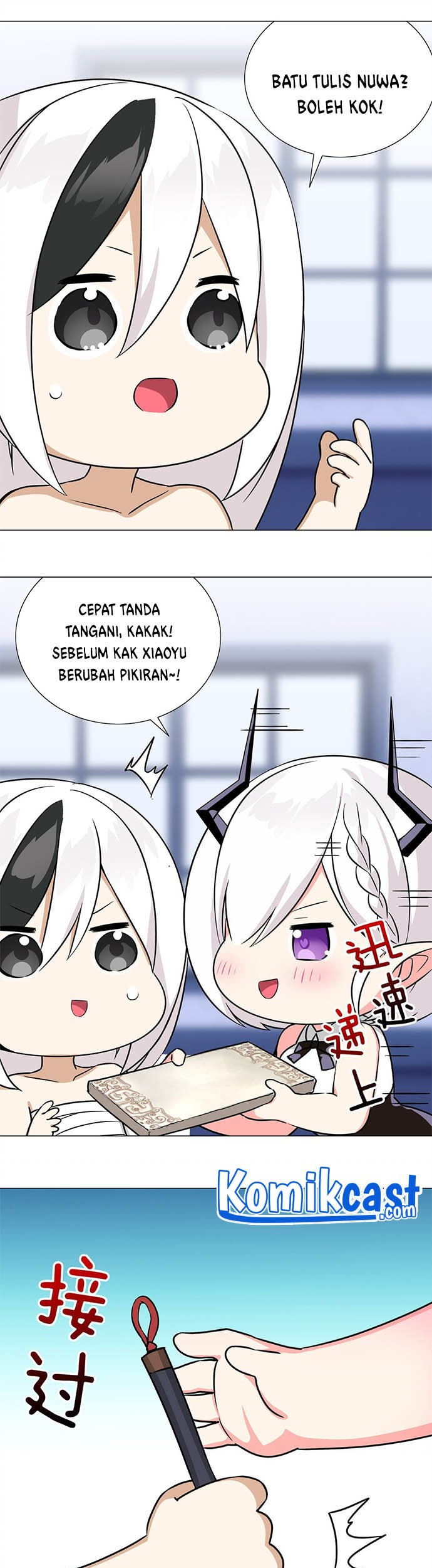 My Harem Grew So Large, I Was Forced to Ascend Chapter 48 Gambar 56