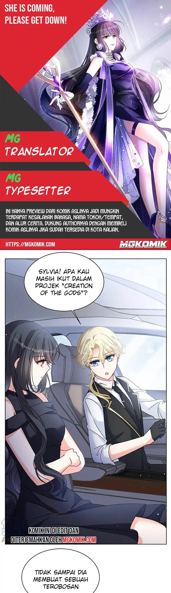 Komik She Is Coming, Please Get Down! Chapter 65.3 gambar nomor 1