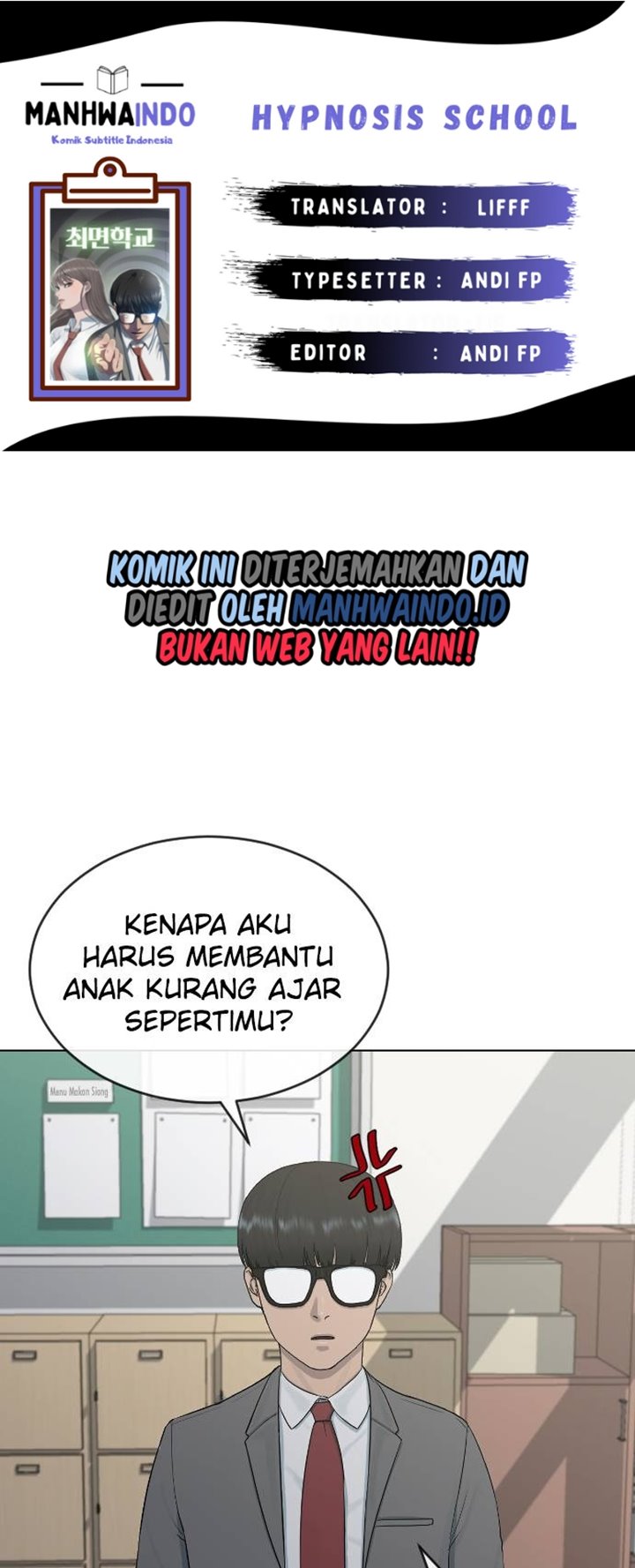 Komik Hypnosis School Chapter 22 gambar nomor 1