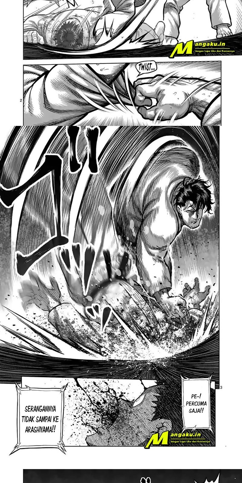 Manga Kengan Omega Chapter 100 gambar nomor 2