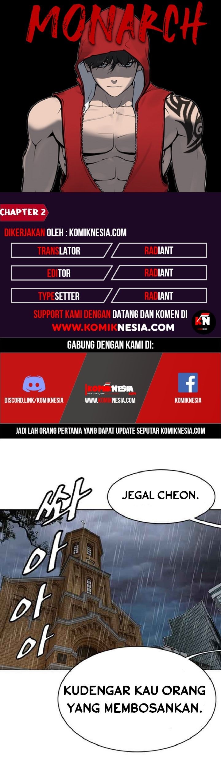 Komik Monarch Chapter 02 gambar nomor 1