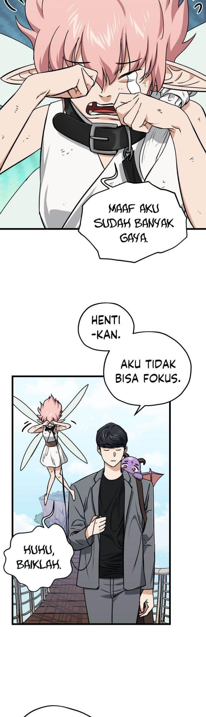 My Dad Is Too Strong Chapter 66 Gambar 37