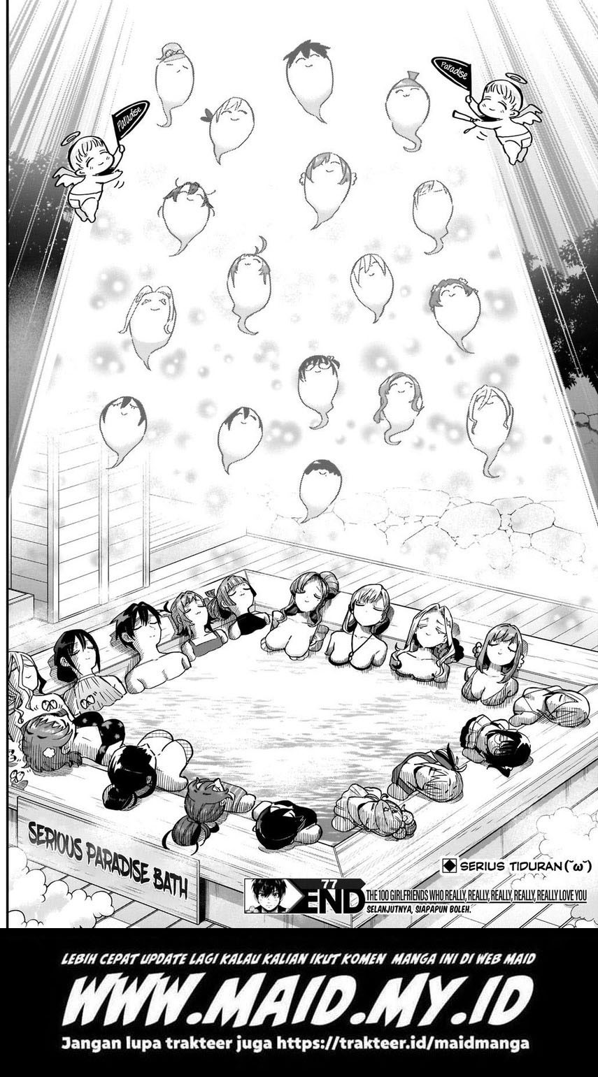 Kimi no Koto ga Dai Dai Dai Dai Daisuki na 100-ri no Kanojo Chapter 77 Gambar 21