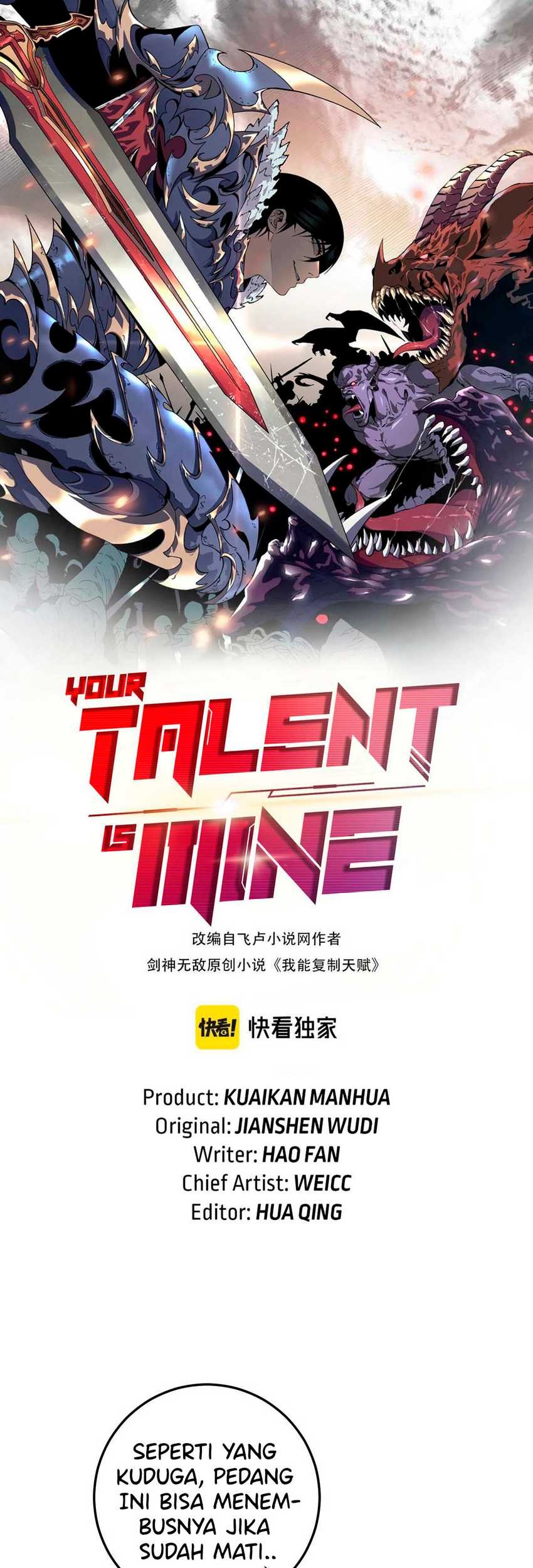 Manhua Your Talent is Mine Chapter 22 gambar nomor 2