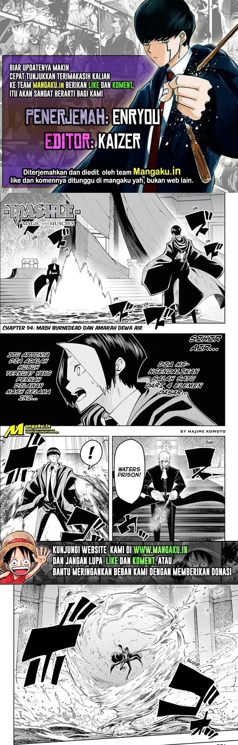 Komik Mashle: Magic and Muscles Chapter 94 gambar nomor 1