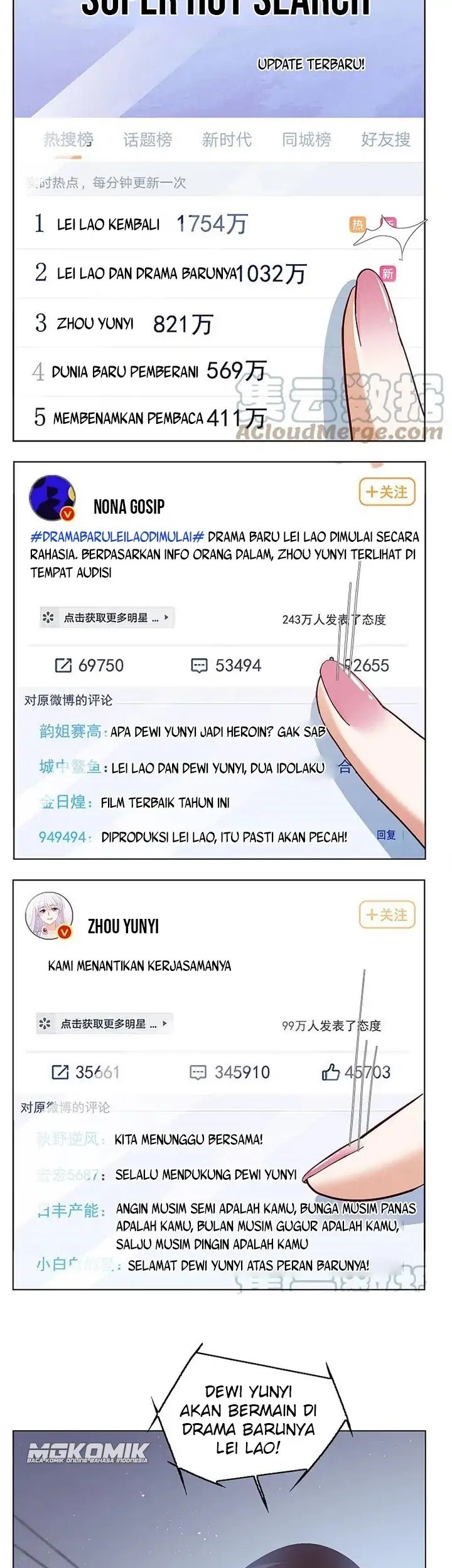 She Is Coming, Please Get Down! Chapter 66.2 Gambar 13