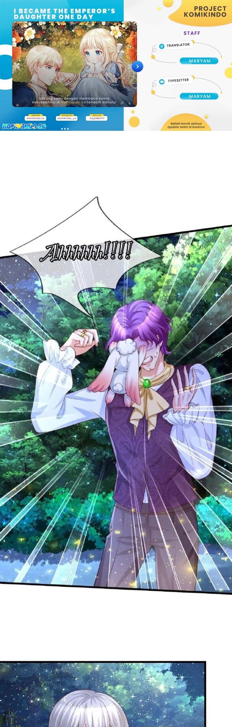 Komik I Became The Emperor’s Daughter One Day Chapter 112 gambar nomor 1