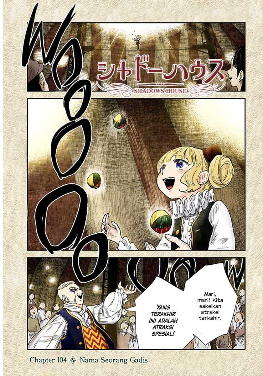 Komik Shadows House Chapter 104 gambar nomor 1
