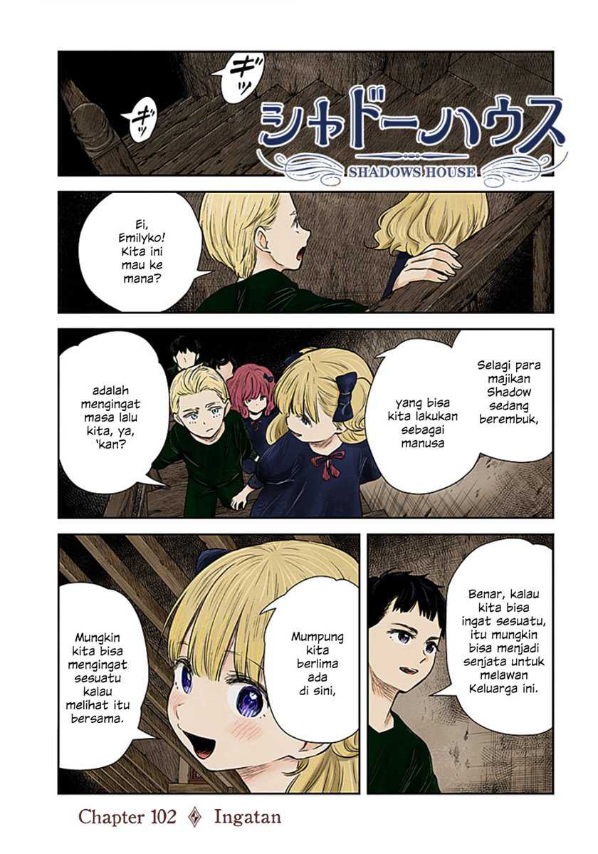 Komik Shadows House Chapter 102 gambar nomor 1