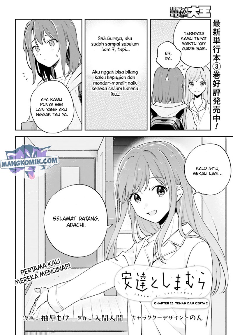 Adachi to Shimamura (YUZUHARA Moke) Chapter 23 Gambar 3