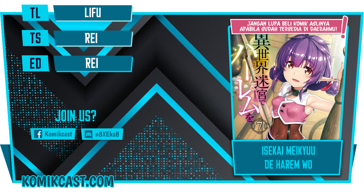 Komik Isekai Meikyuu de Harem wo Chapter 55 gambar nomor 1