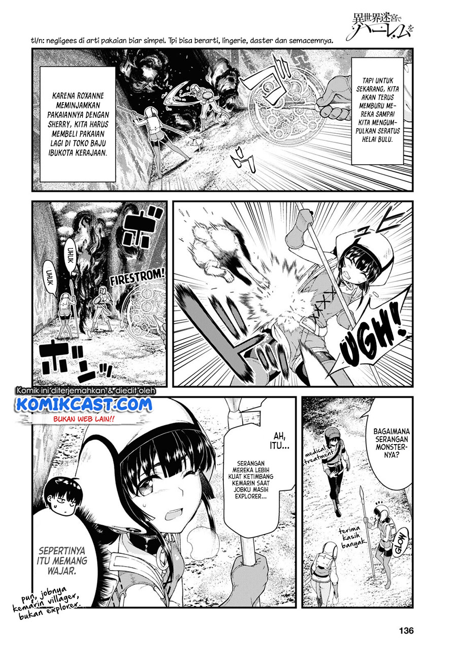 Isekai Meikyuu de Harem wo Chapter 55 Gambar 7