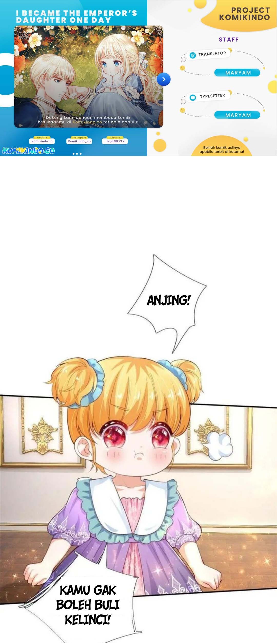 Komik I Became The Emperor’s Daughter One Day Chapter 138 gambar nomor 1