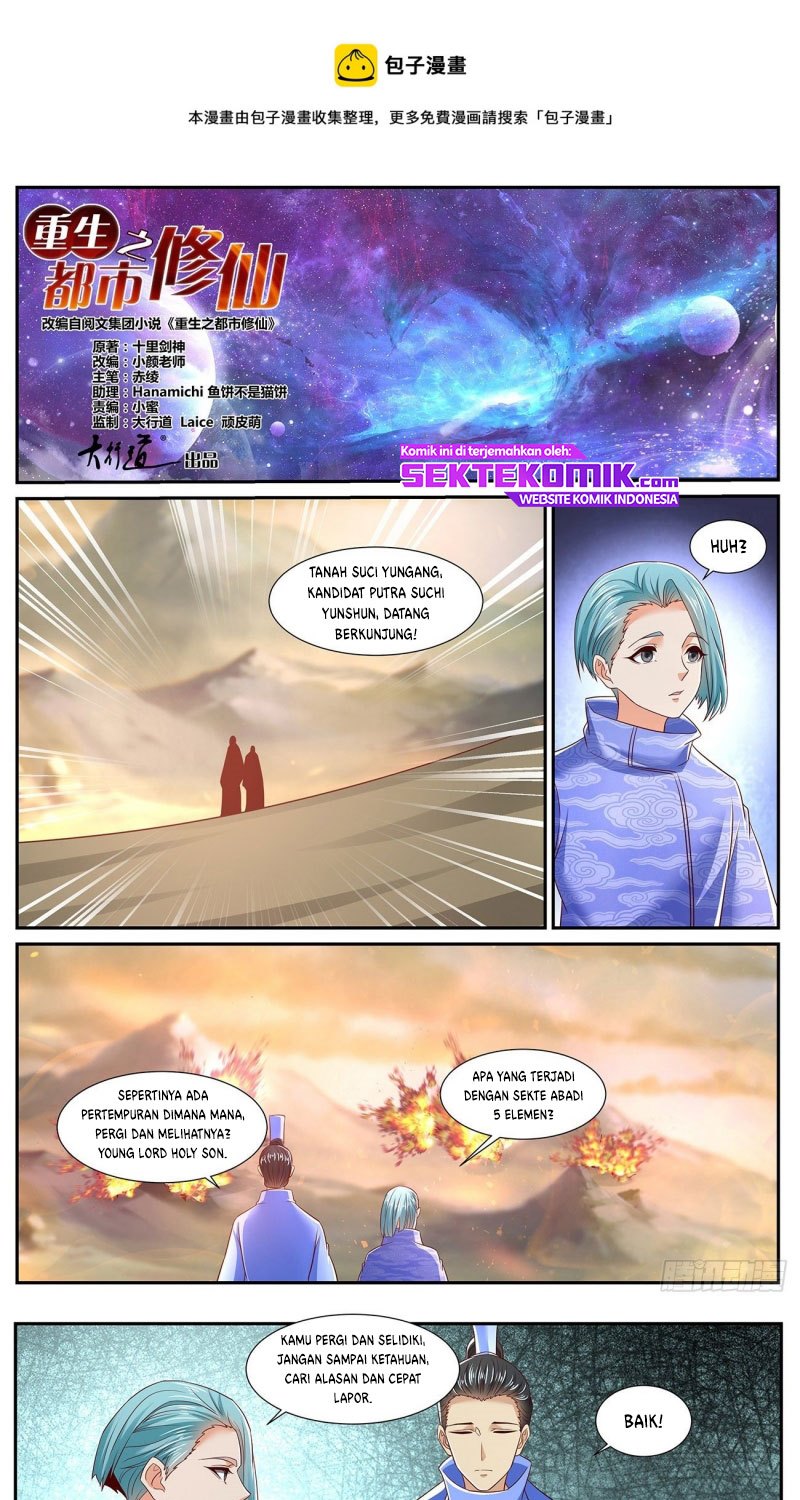 Manhua Rebirth Of The Urban Immortal Cultivator Chapter 716 gambar nomor 2