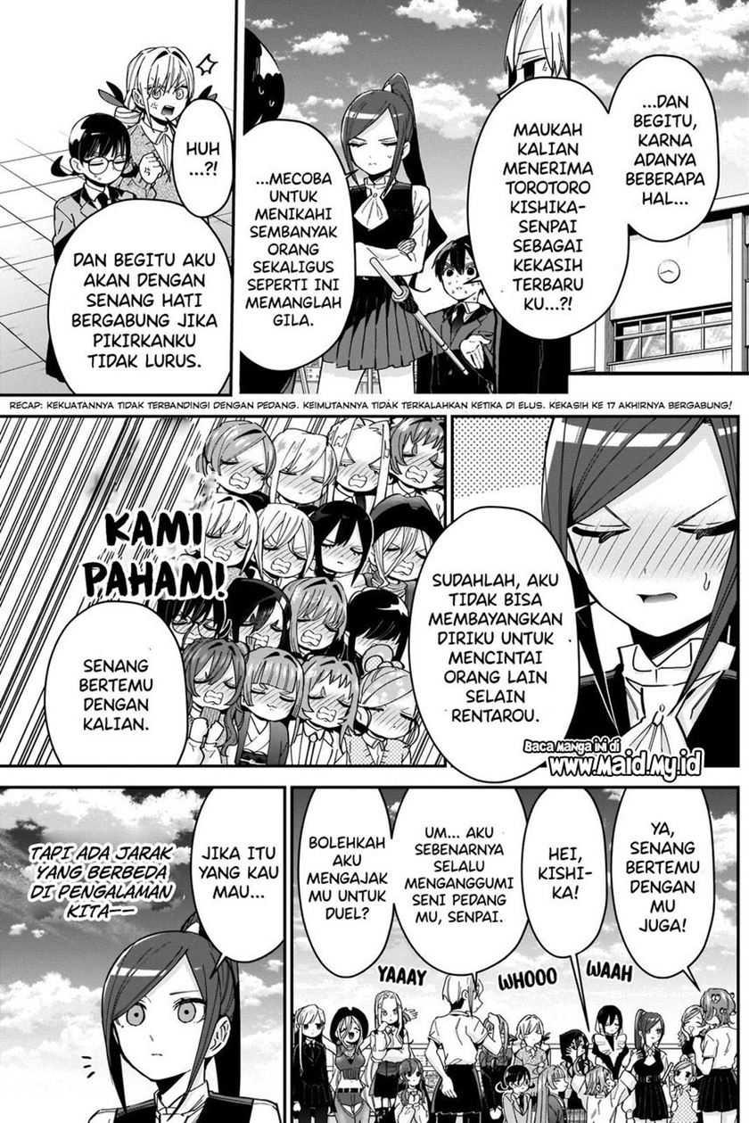 Kimi no Koto ga Dai Dai Dai Dai Daisuki na 100-ri no Kanojo Chapter 82 Gambar 4