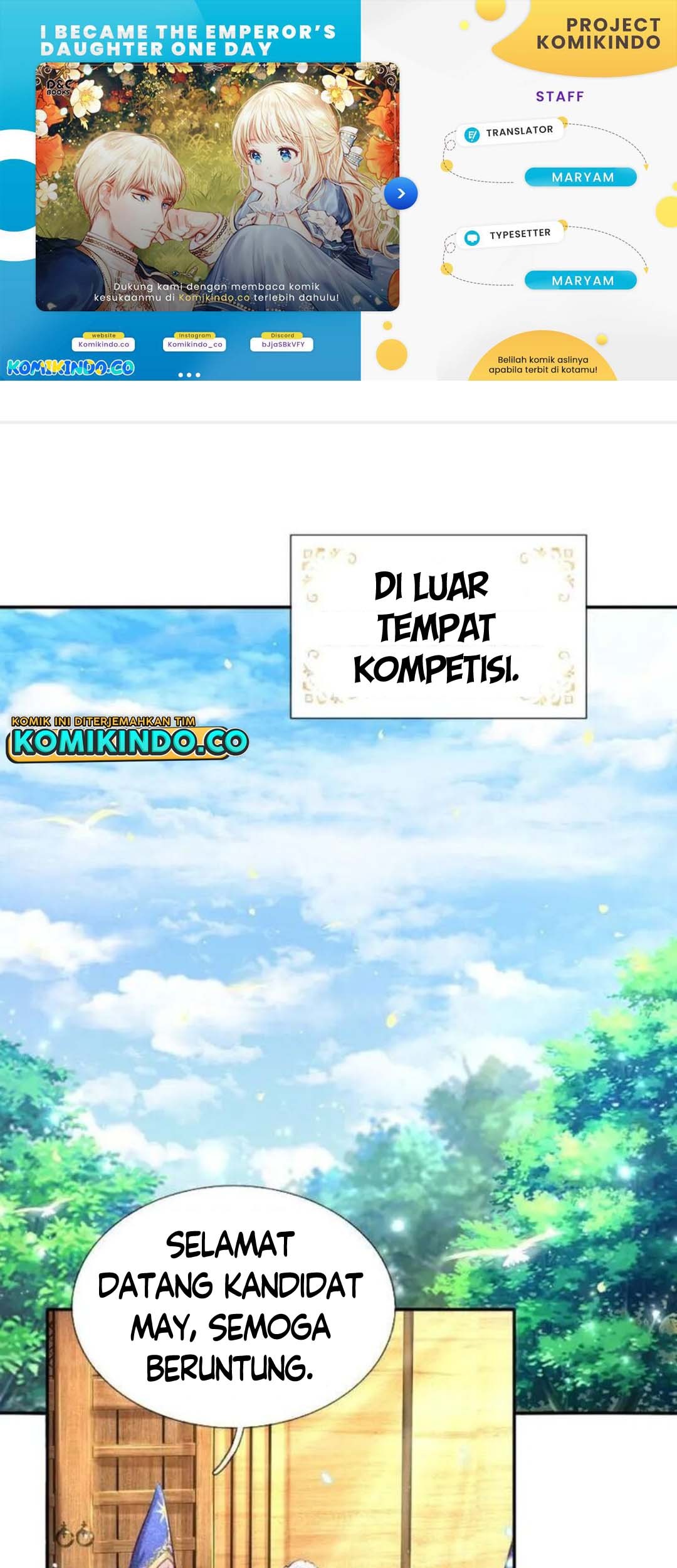 Komik I Became The Emperor’s Daughter One Day Chapter 142 gambar nomor 1