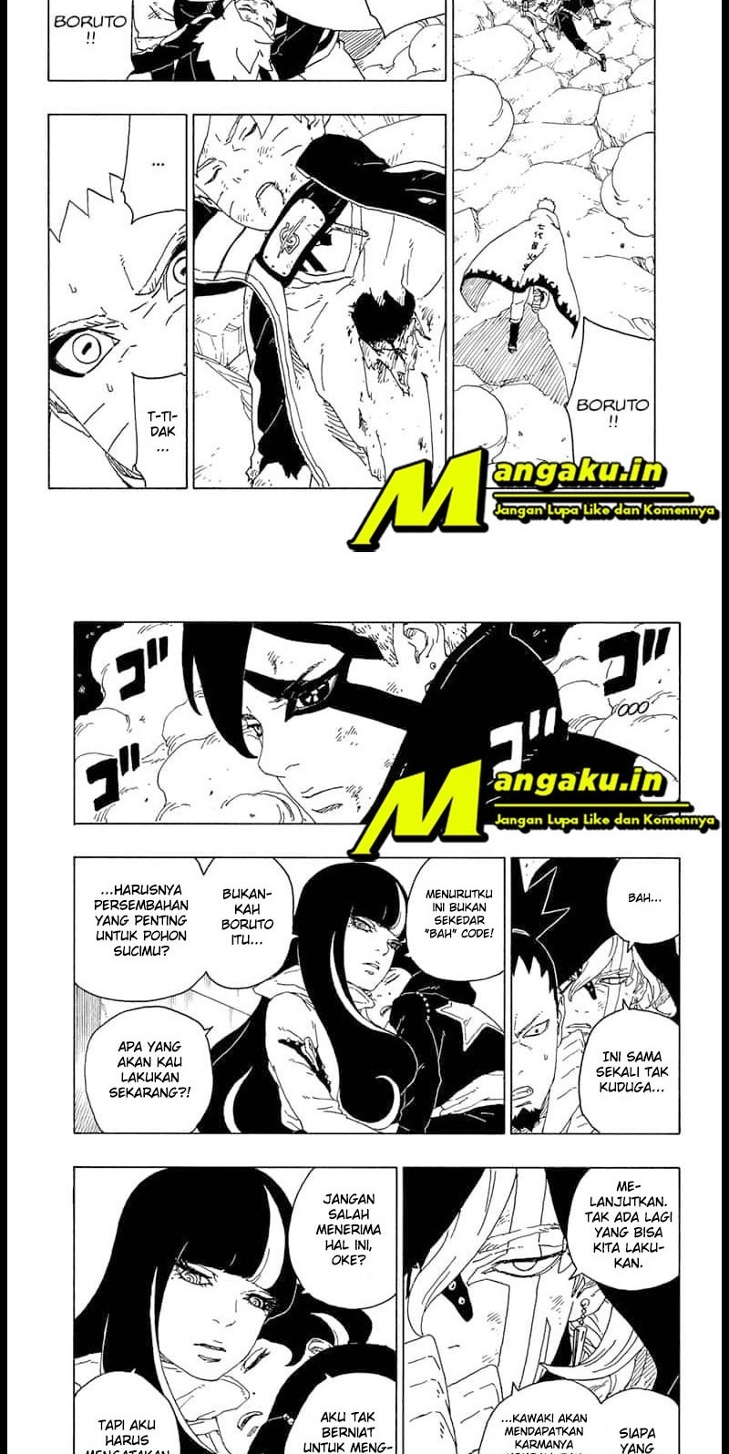 Manga Boruto Chapter 67.1 gambar nomor 2