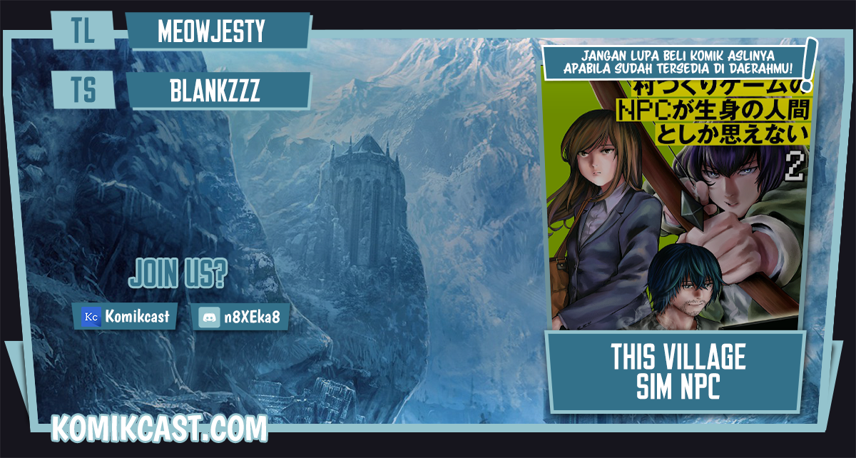 Komik This Village Sim NPC Could Only Be Human Chapter 17.2 gambar nomor 1