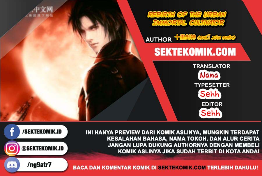 Komik Rebirth Of The Urban Immortal Cultivator Chapter 721 gambar nomor 1
