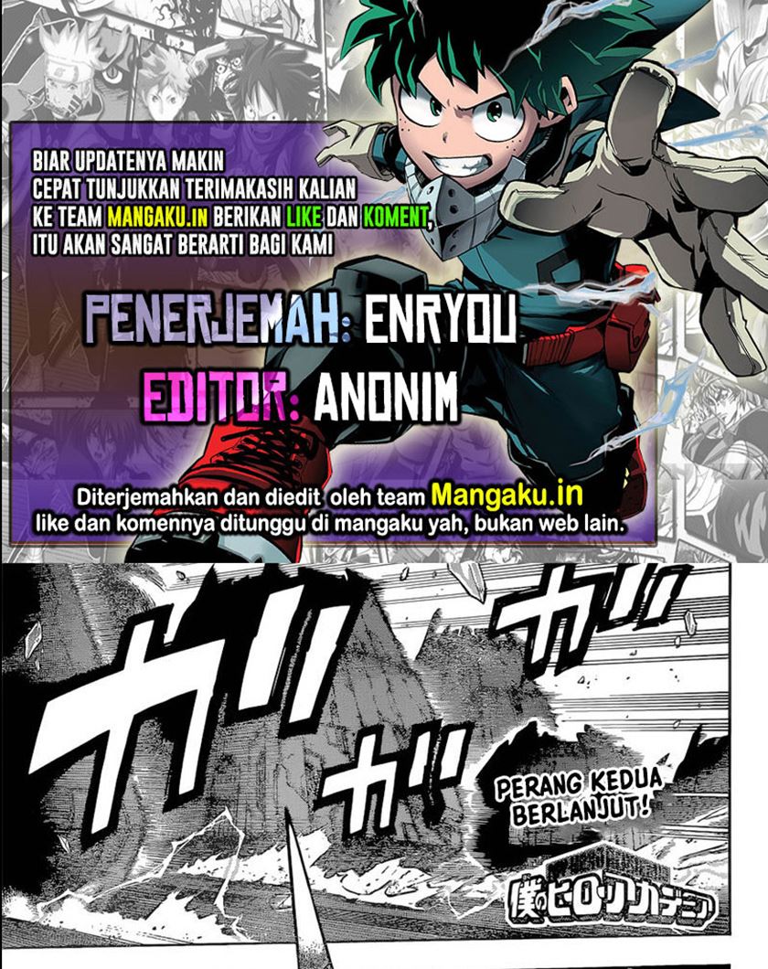 Komik Boku no Hero Academia Chapter 345 gambar nomor 1