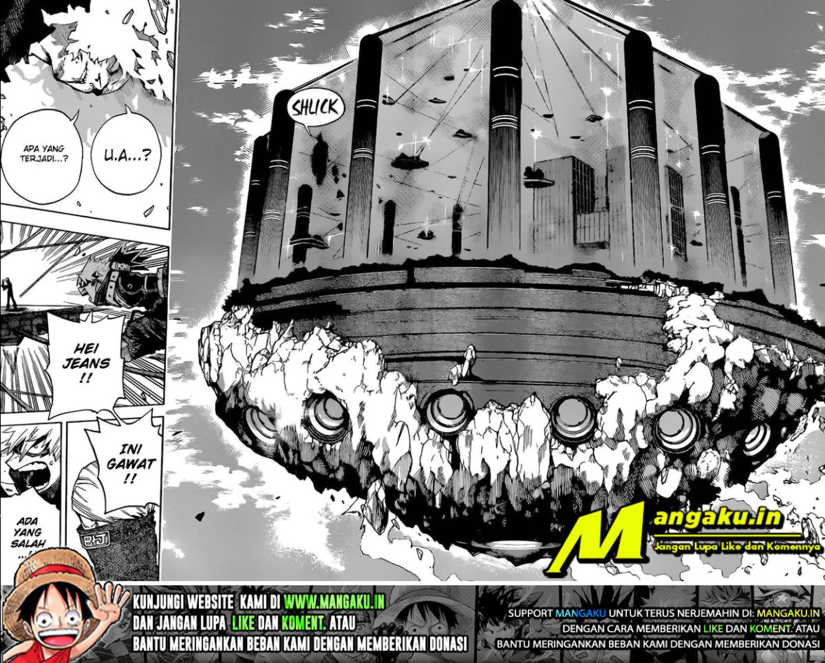 Boku no Hero Academia Chapter 345 Gambar 11