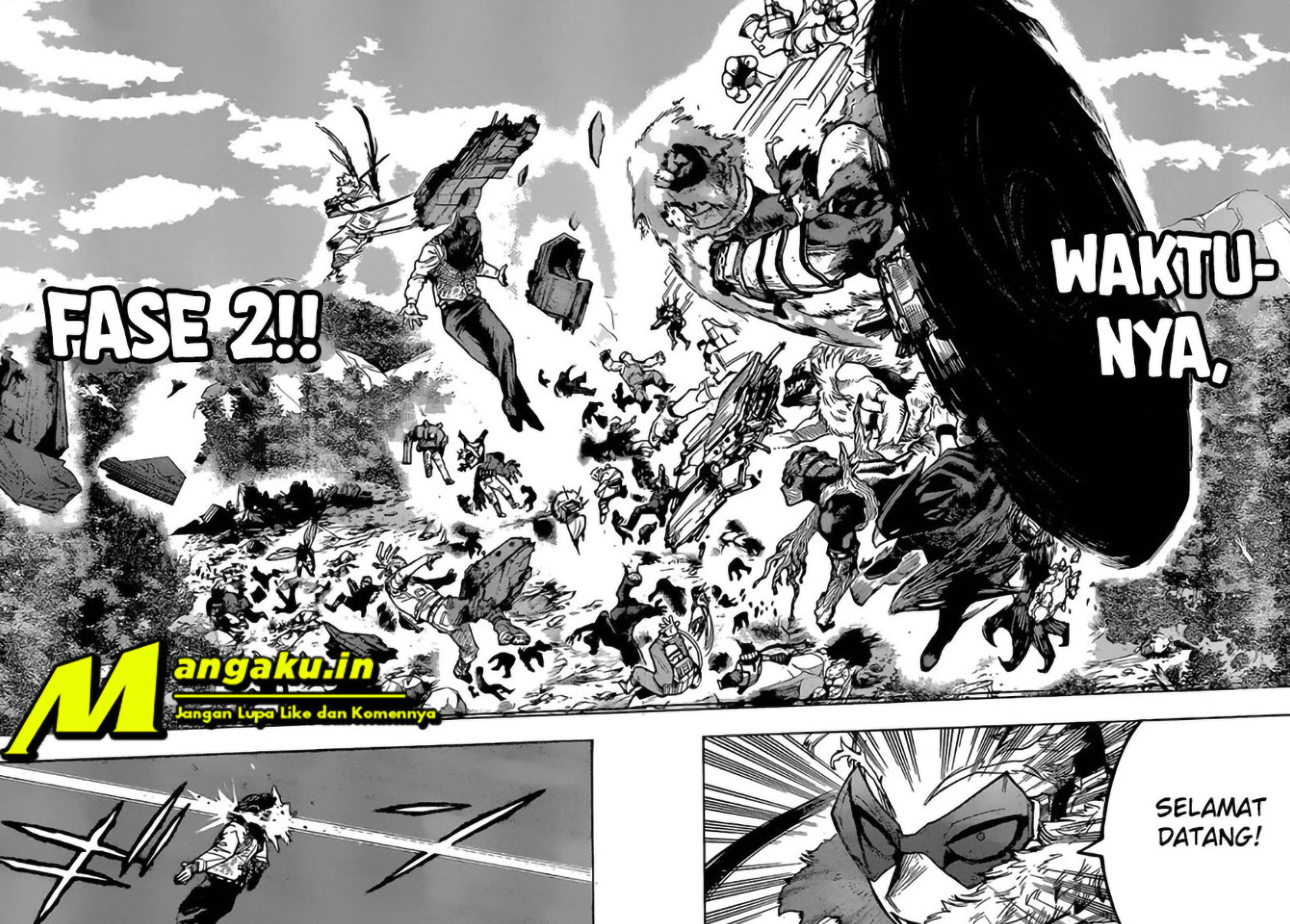 Boku no Hero Academia Chapter 345 Gambar 8