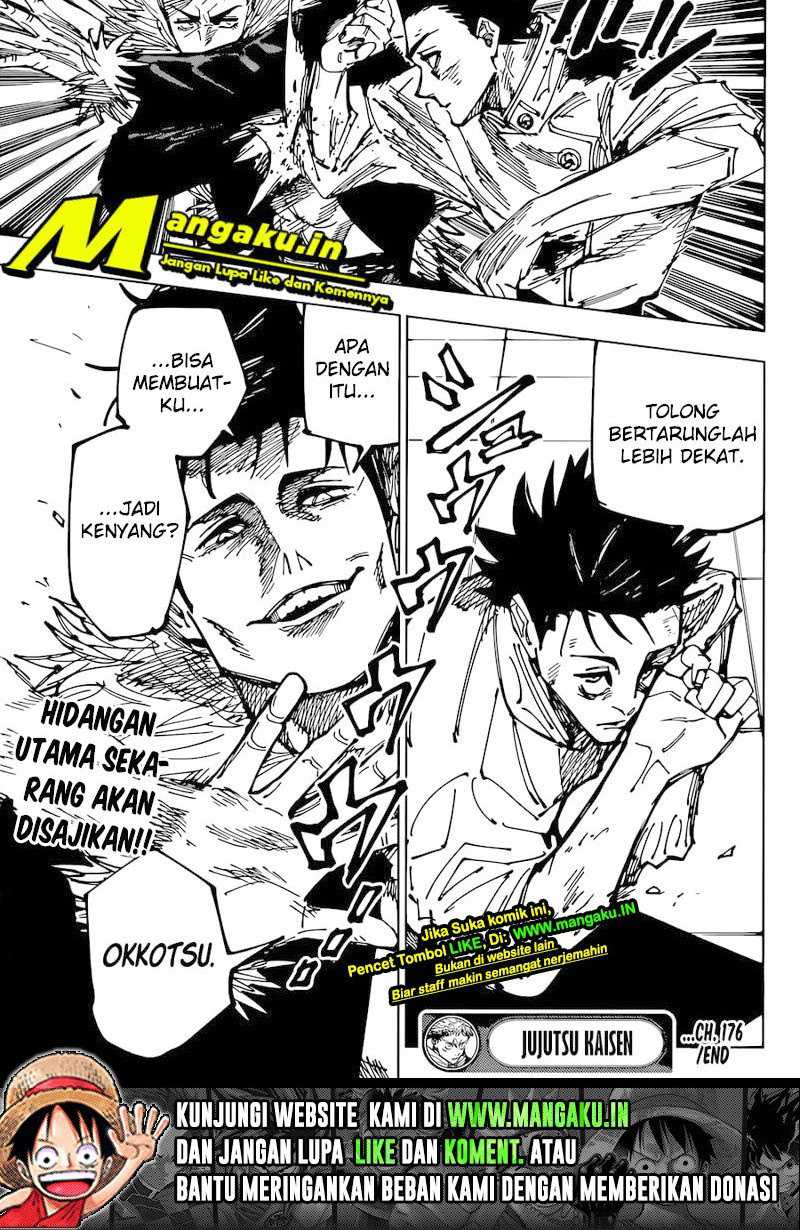 Jujutsu Kaisen Chapter 176 Gambar 14