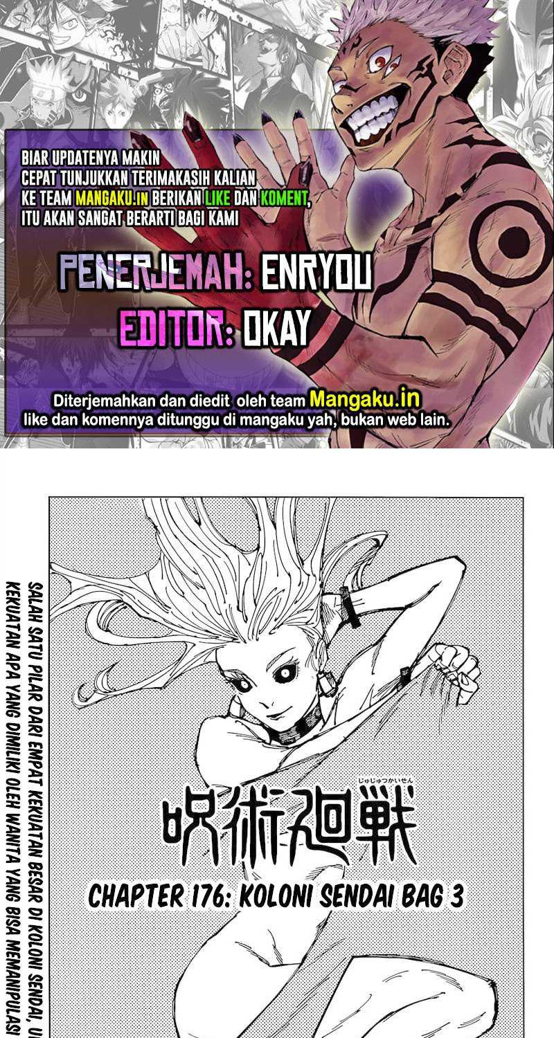 Komik Jujutsu Kaisen Chapter 176 gambar nomor 1