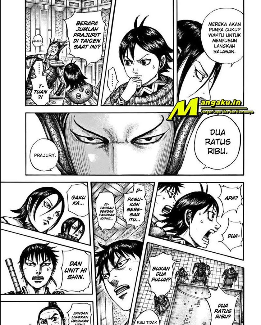 Kingdom Chapter 709 Gambar 10