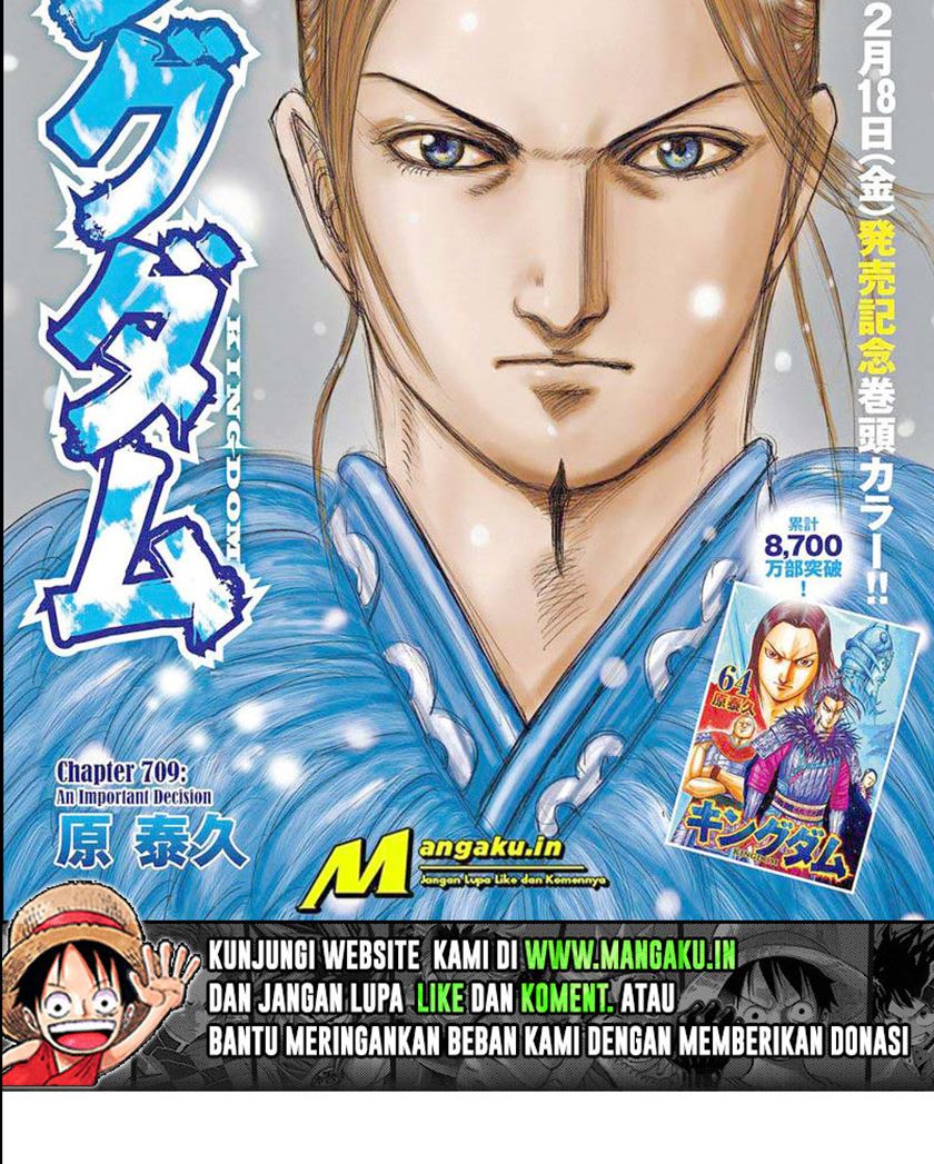 Manga Kingdom Chapter 709 gambar nomor 2