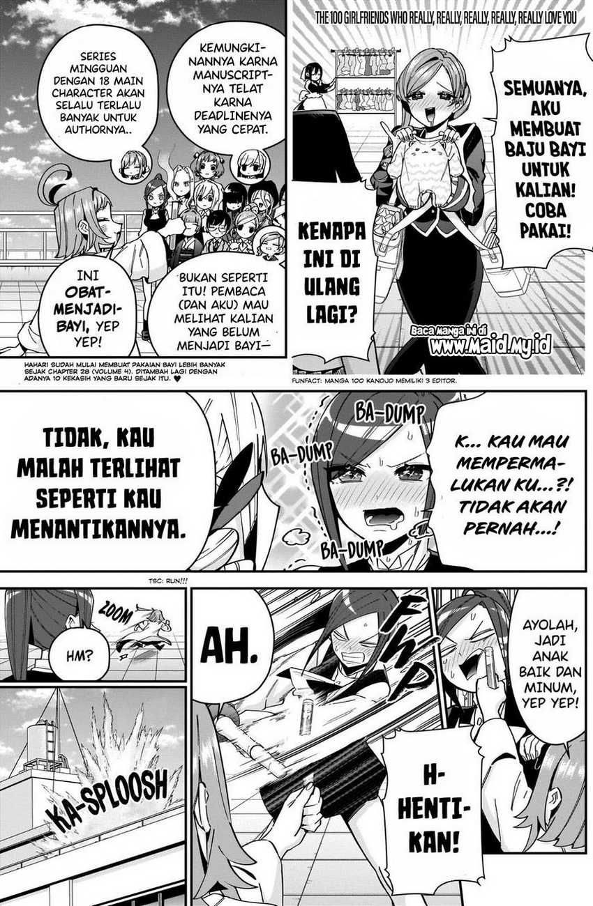 Kimi no Koto ga Dai Dai Dai Dai Daisuki na 100-ri no Kanojo Chapter 84 Gambar 3