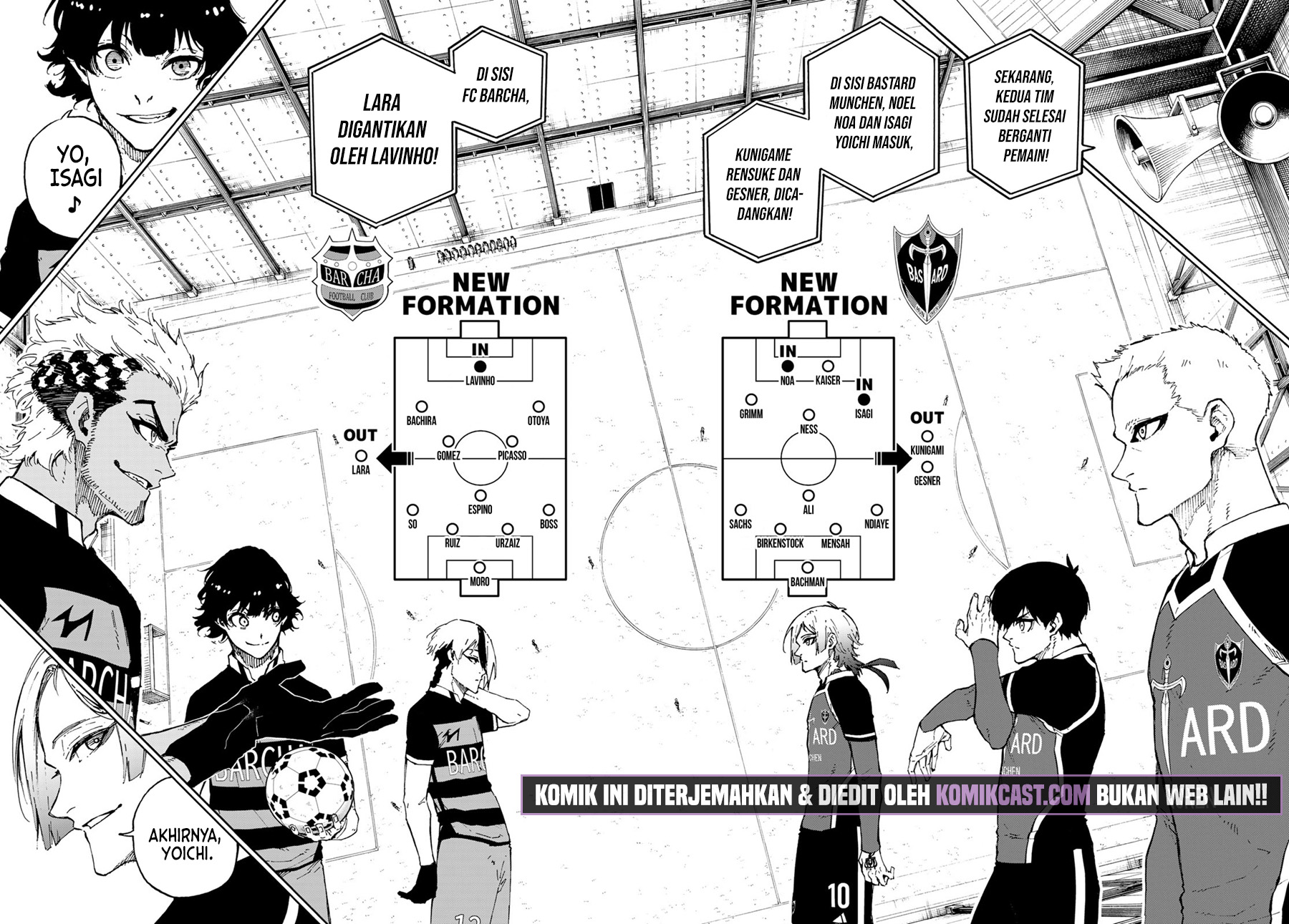 Blue Lock Chapter 163 Gambar 18