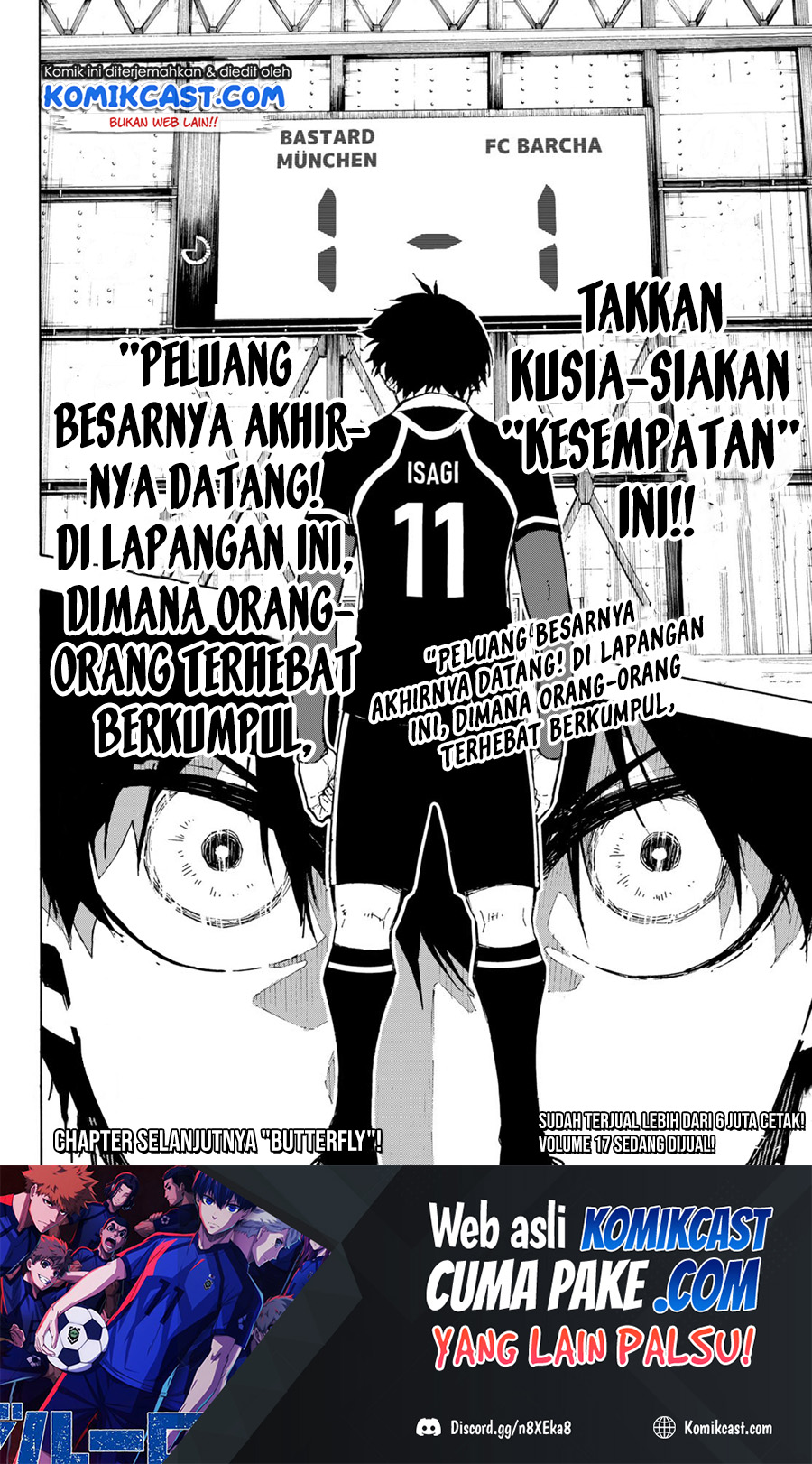 Blue Lock Chapter 163 Gambar 19