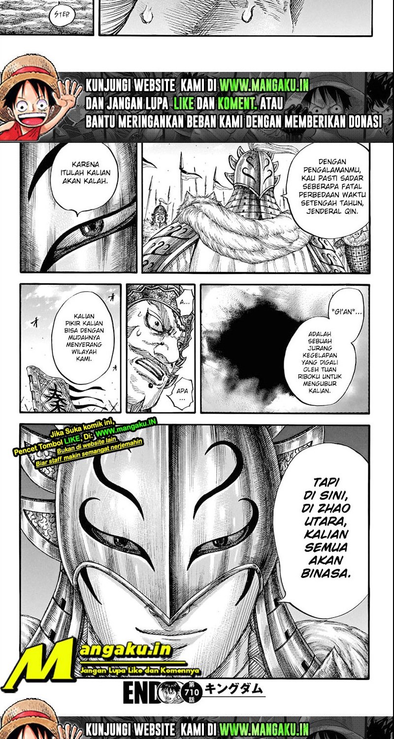 Kingdom Chapter 710 Gambar 16
