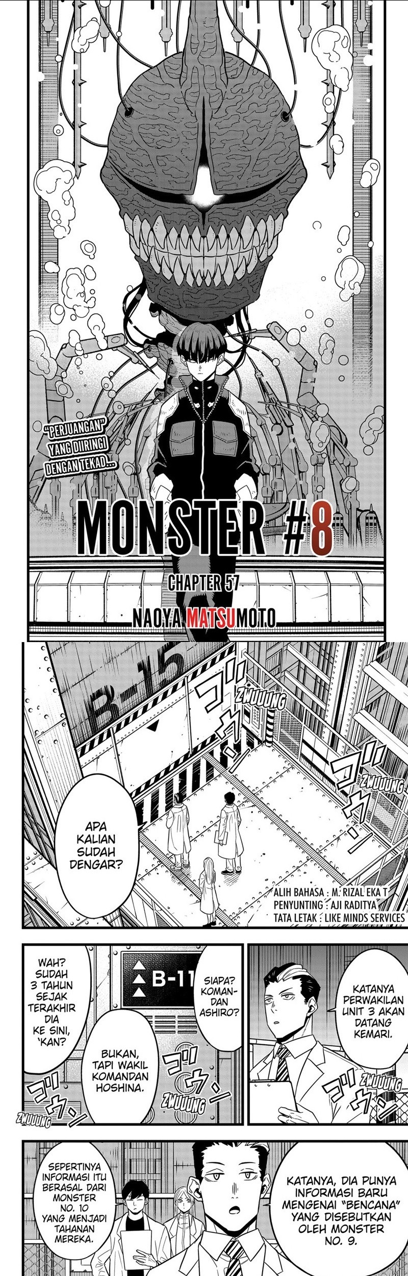 Komik 8Kaijuu Chapter 57 gambar nomor 1