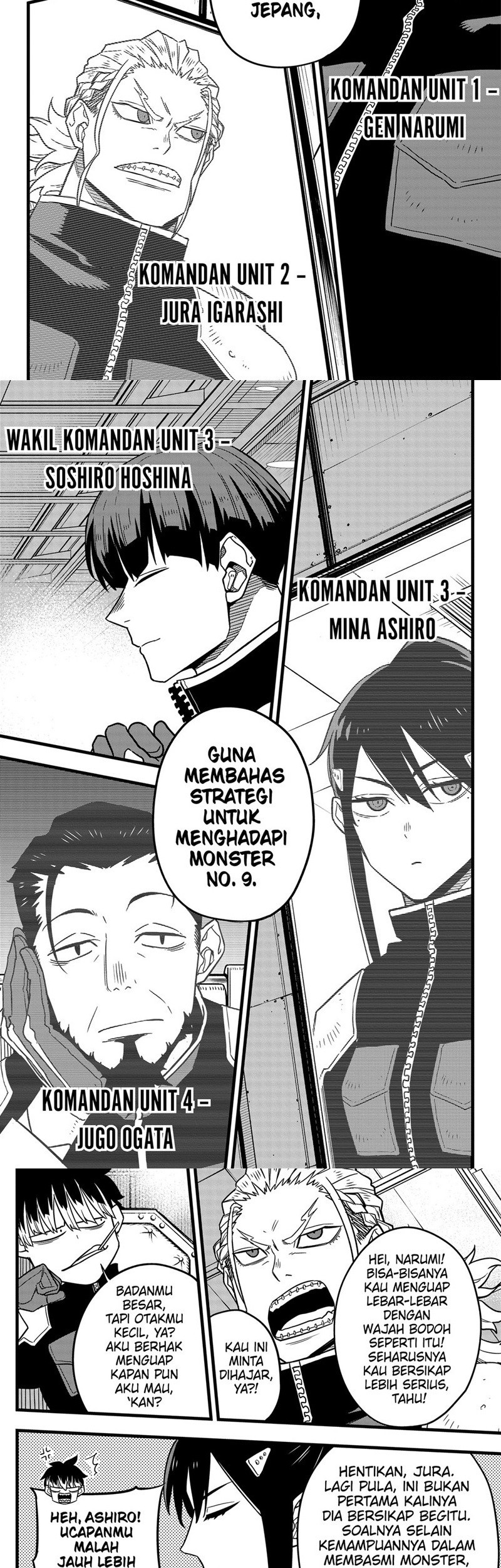 8Kaijuu Chapter 57 Gambar 9