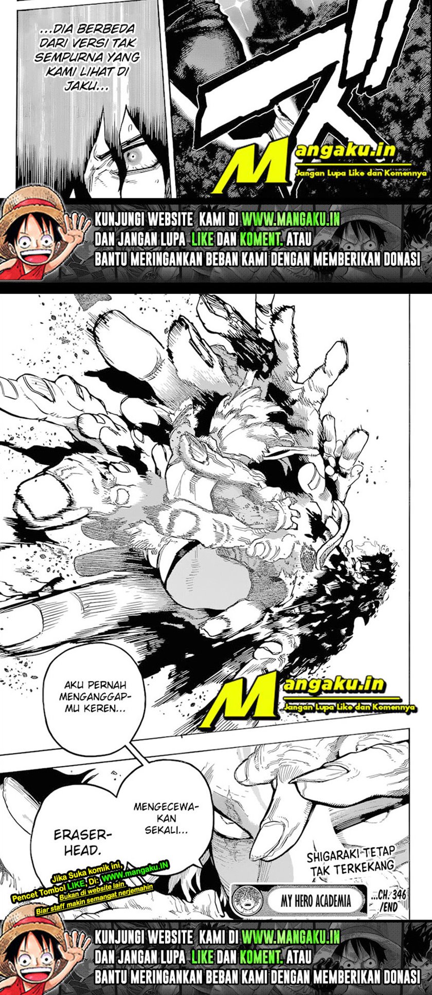 Boku no Hero Academia Chapter 346 Gambar 10