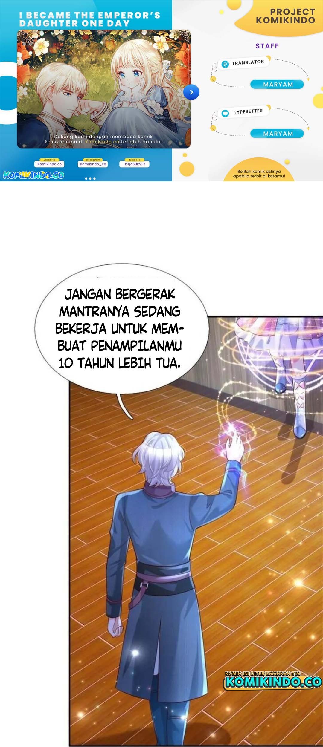 Komik I Became The Emperor’s Daughter One Day Chapter 143 gambar nomor 1