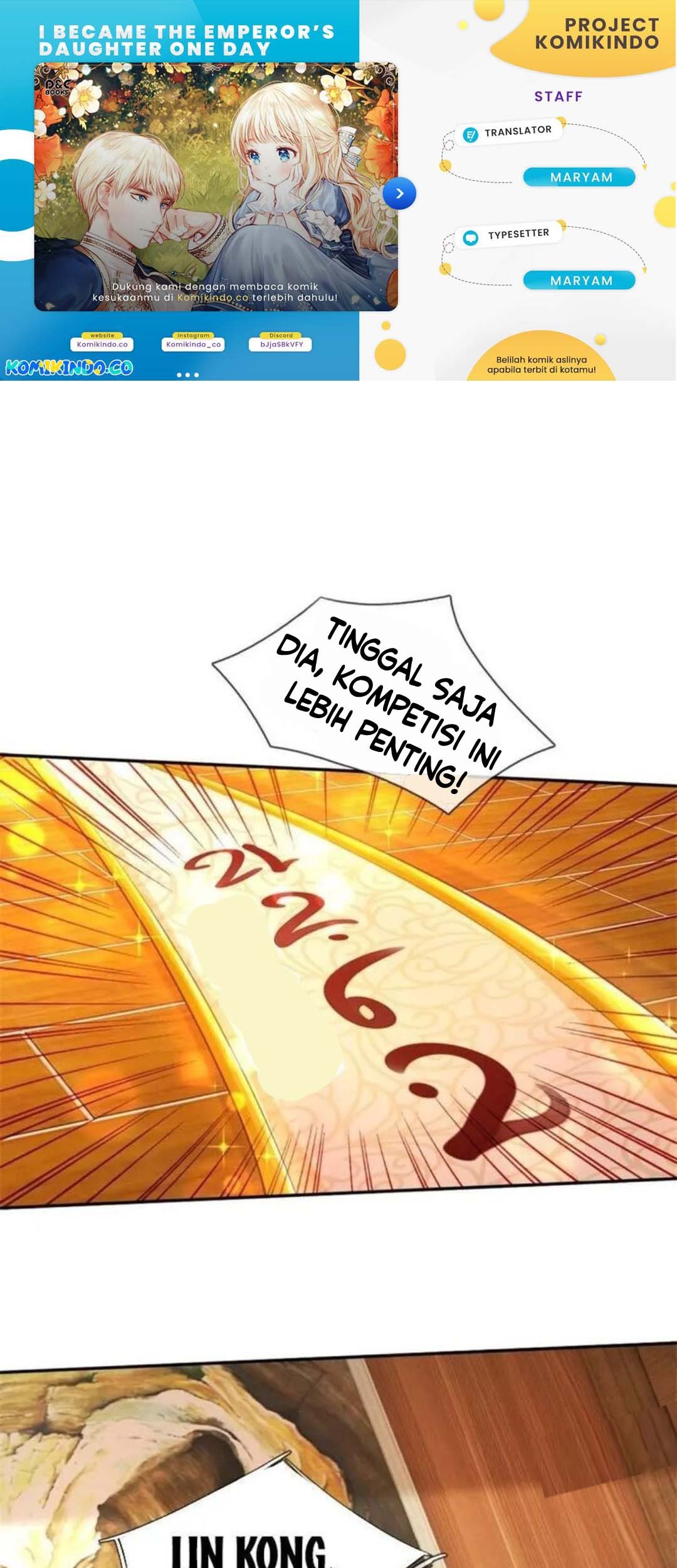 Komik I Became The Emperor’s Daughter One Day Chapter 147 gambar nomor 1