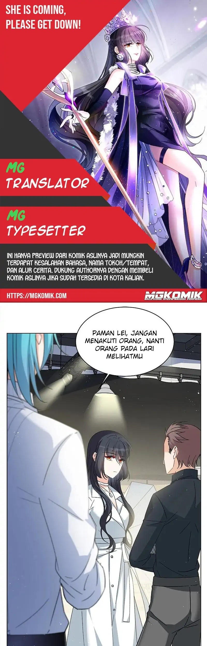 Komik She Is Coming, Please Get Down! Chapter 69.1 gambar nomor 1