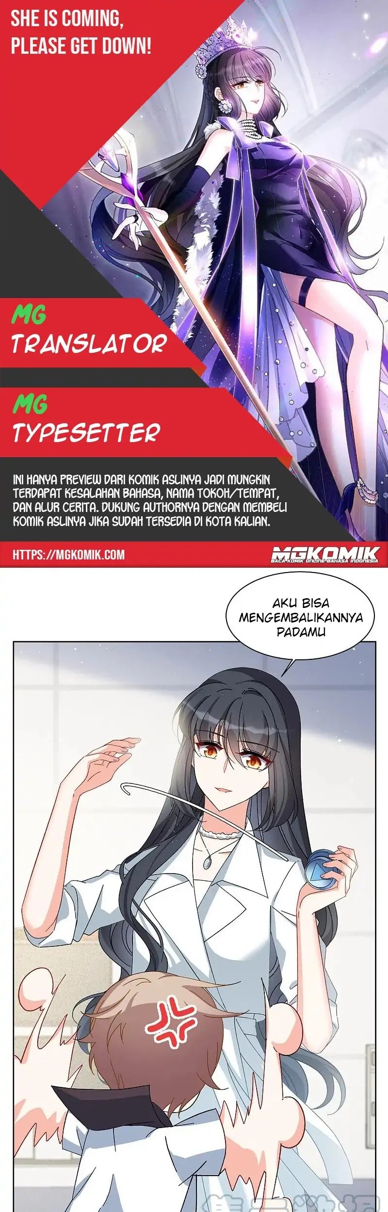 Komik She Is Coming, Please Get Down! Chapter 69.3 gambar nomor 1