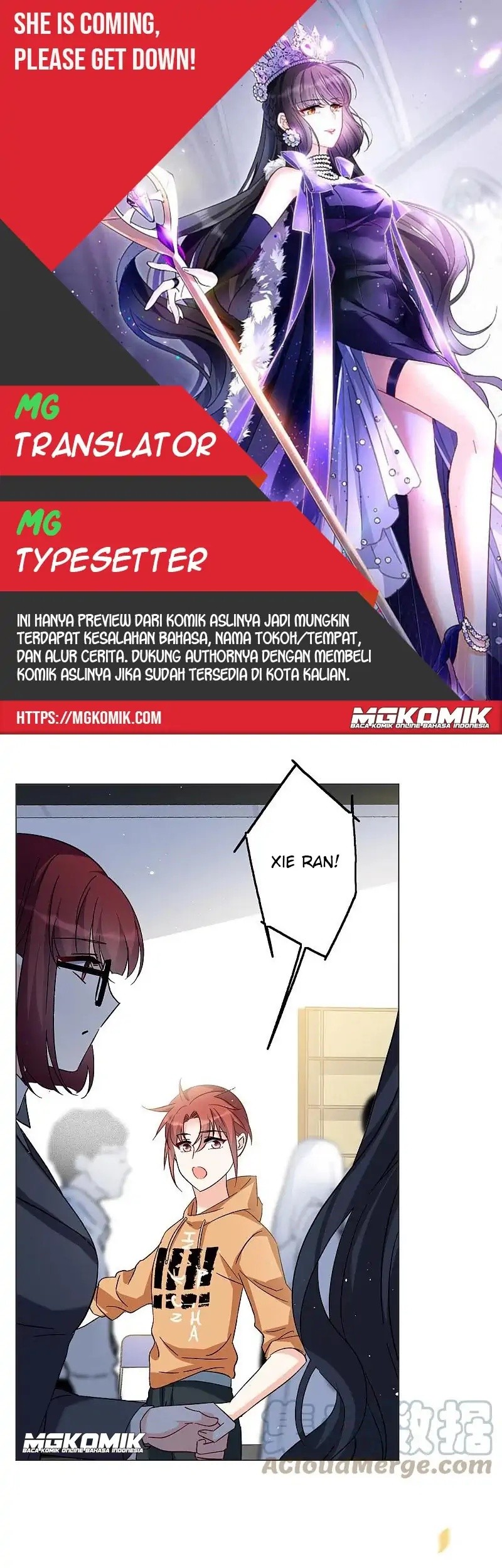 Komik She Is Coming, Please Get Down! Chapter 69.2 gambar nomor 1