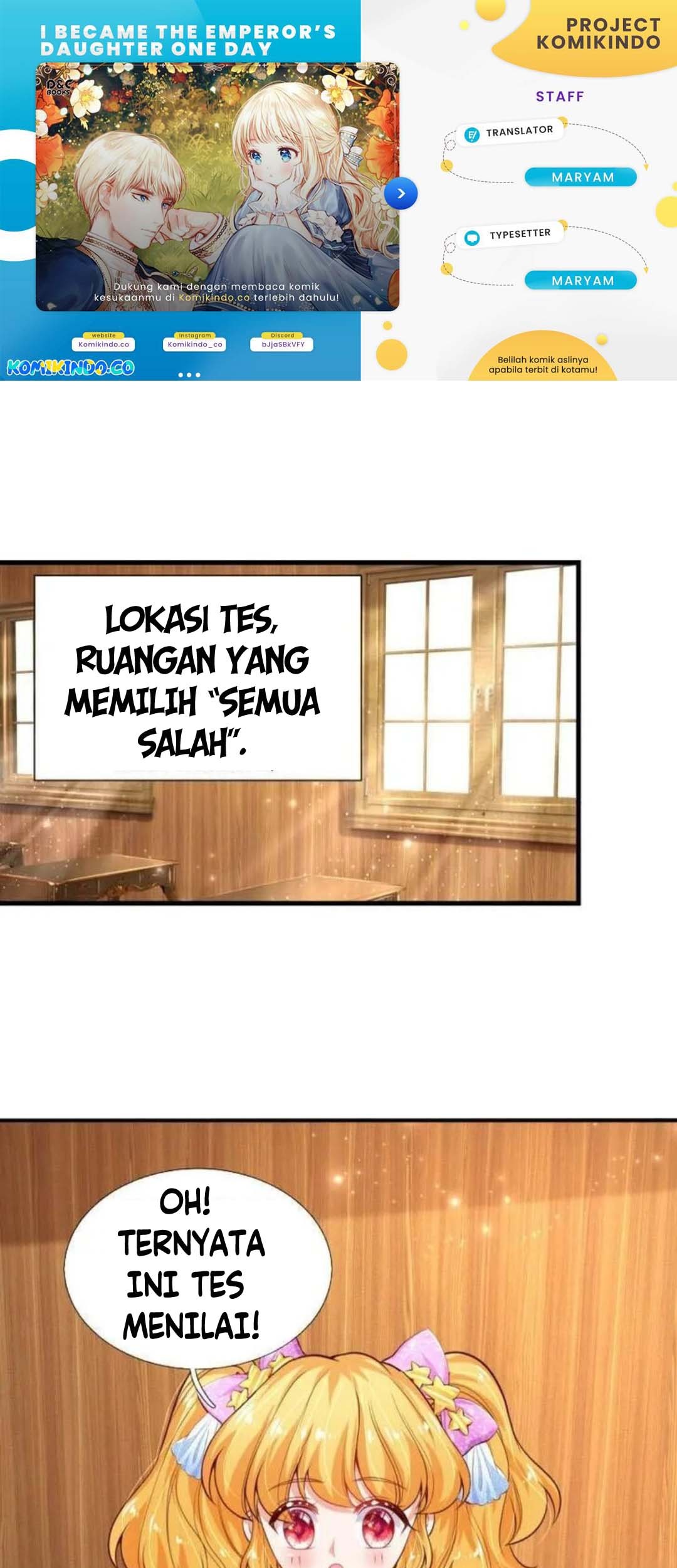 Komik I Became The Emperor’s Daughter One Day Chapter 148 gambar nomor 1